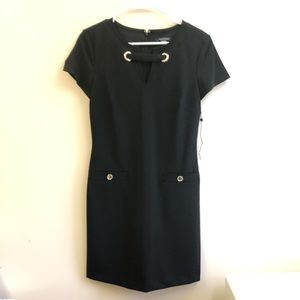 NWT Tommy Hilfiger 2 Black Sheath Dress